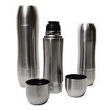 BAUMALU - Bouteille Isotherme Inox 1/2 L à 2 gobelets *