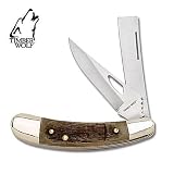 Timber Wolf 2 Blade Folding Pocket Razor Knife