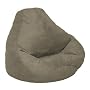 Soft Suede Luxe Bean Bag  Adult, Olive