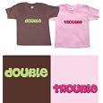 Baby Gift | Thoughtful Newborn Baby Presents Twin Boy/girl Gift Set, Sizes 12-18 Mo Thru 4t (includes 2 T-shirts) By Bebe Bottle Sling, Llc