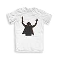 John Lee Hooker - Music T-shirts by Richard E. Aaron S to XXL Unisex - white