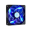 Cooler Master SickleFlow 120 - Sleeve Bearing 120mm Blue LED Silent Fan for Computer Cases, CPU Coolers, and Radiators