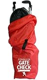 JL Childress Gate Check Bag for Umbrella Strollers, Red