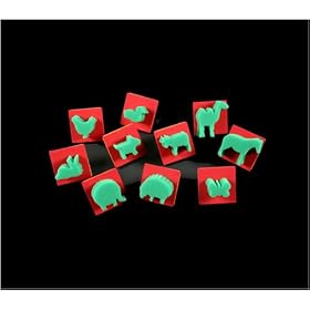 Mini Sponges - Animal (Set of 10)