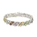 Sterling Silver 11.25ct TGW Multi Gemstone & title=