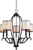 Quoizel ANS5005NE Anson 5 Light Chain Hung Chandelier