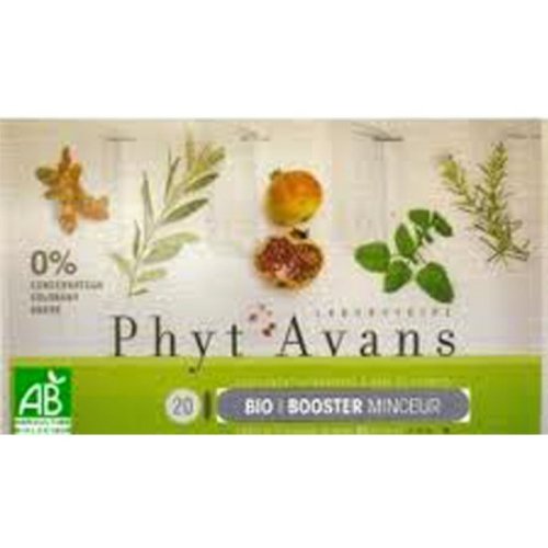 Ampoules minceur Bio Boosteur Minceur Phyt Avans certifié AB