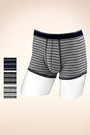 3 Pack Authentic Cool Fresh Stretch Cotton Wide Striped Hipsters with Stay New