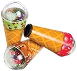 4 Inch Ice Cream Cone Kaleidoscope Toy