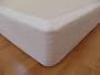 Queen Bed 8" Thick Wood Box Foundation for memory foam, latex, and air mattresses