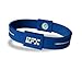 EFX Silicone Sport Bracelet, 8-inch, Blue/white Large