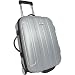 Travelers Choice Rome 20" Hardside Rolling Carry-On Upright Hardside Luggage, Silver