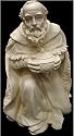 16.5" Kneeling Wise Man With Gift Indoor/Outdoor Nativity Statue #21754