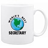 New  World's Best Secretary / Graphic  Mug Occupations