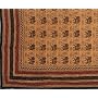 ShalinCraft Block Printed Bed Spread Comforter in Cotton Applique Country-Rustic India (bcov483)