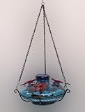 Parasol BLOOMPAQ Bloom Perch Hummingbird Feeder Aqua