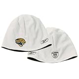 Jacksonville Jaguars Waffle Winter Knit Beanie - White