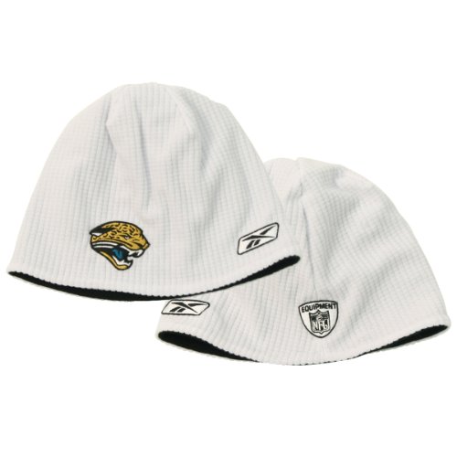 Jacksonville Jaguars Waffle Winter Knit Beanie - White