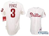 #3 HUNTER PENCE - Philadelphia Phillies Authentic Jersey Majestic COOL BASE Size 52 XL