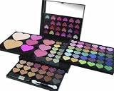 Shany © 100pc Makeup Kit Heart and Kisses - Eyeshades, Blush, Lipgloss -Cameo Collection