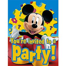 Mickey Mouse Clubhouse Party Invitations