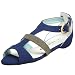 Cri de Coeur Women's Kate T-Strap Flat Sandal