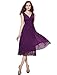 Ever Pretty Women's Double V-neck Chic Empire Waist Party Dress 0279B