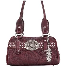 American West Vegas Nights Small Zip-Top Satchel