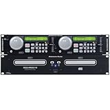 American Audio professional entry level dual cd player with pitch control single / continuous playback