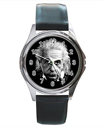 Albert Einstein Round Metal Watch copy.jpg