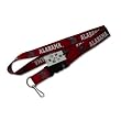 Alabama Crimson Tide Elephant Clip Lanyard Keychain Id Ticket
