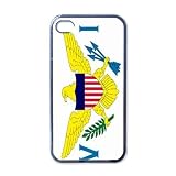 Virgin Islands Flag Black Iphone 4 - Iphone 4s Case