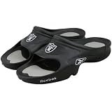 Reebok Oakland Raiders Black NFL Mojo Slide Sandals