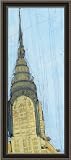 23x11" Chrysler Building by Gleberzon Framed Art Print