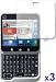 3 Pack of Screen Protectors for Motorola FLIPOUT MB511