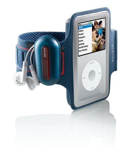 Childrens Toyshop  Electronics : Belkin iPod Classic Sport Armband - With Cable Management - Midnight Blue