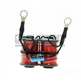 Baltimore Street Iron RED Coils Hex-Top Wired 1-1/4 Inch True 8 Wrap Custome Tattoo Machine Coil Available with 22UF or 47UF Capacitors