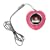 CTA Digital MI-HPNP Heart Shape Digital Photo Frame Necklace (Pink)
