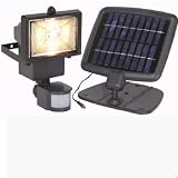 Solar Powered Security Light, Bright Halogen Light Bulb