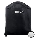 Weber 6552 Premium Grill Cover for Weber Q, Q 200, and Q 220 Grills