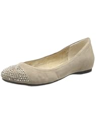 Shoes: Jessica Simpson Womens Merrabeth Ballet Flat,Slater Taupe,8.5 M US - Jessica Simpson