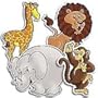 Accent Punch-Outs: Zoo Animals!