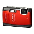 Olympus Mju TOUGH 6010 Digital Compact Camera - Lava Red (12MP, 3.6x Wide Digital Zoom) 2.7 inch LCD