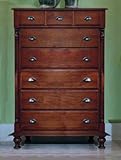 Crawford Furniture Chandlers Valley 6-Drawer Chest - Wood