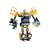 Happy Well 50120 - TRANSFORMER Hummer H2 im Ma�stab 1:18, Roadbot mit Licht und Sound