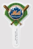 New York Mets Diamond Cupcake Pics 12 Pack