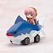 Official Nendoroid Plus Vocaloid Pull-Back Car Mini Figure - 3" Ruka / Tuna (Japanese Import)_s-1