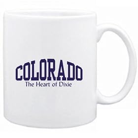 STATE NICKNAME Colorado Etats Tasse (Blanc, C�ramique, 325 ml)