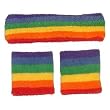 Rainbow Sweatbands Set