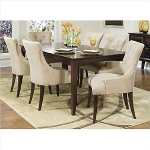 Soho 7 Piece Dining Table Set in Espresso